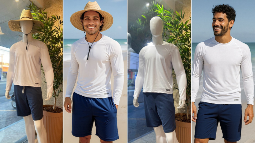 FotoModel oferece uma experiência inovadora para criar looks e composições visuais de forma rápida e intuitiva.