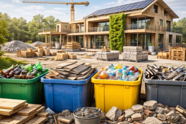 Materiais recicláveis impulsionam inovação na construção civil e reduzem impacto ambiental, destaca Alex Nabuco dos Santos.