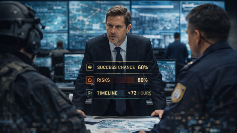 Ernesto Kenji Igarashi destaca a importância da gestão de expectativas em operações sensíveis.