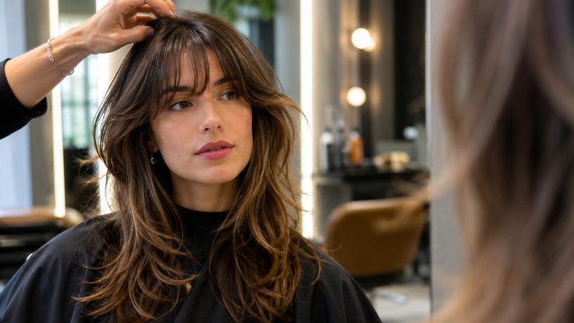 Franjas femininas tendência 2026: o corte que redefine estilo e personalidade nos salões de beleza